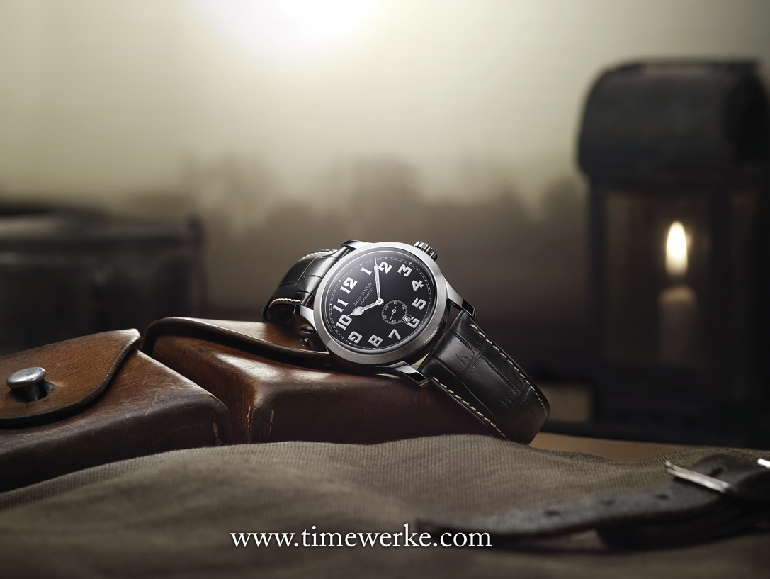 The Longines Heritage Military. Introduced in 2016, it is inspired by a Longines military wristwatch made for either the British or Americans during the early 20th century. Photo: © Longines