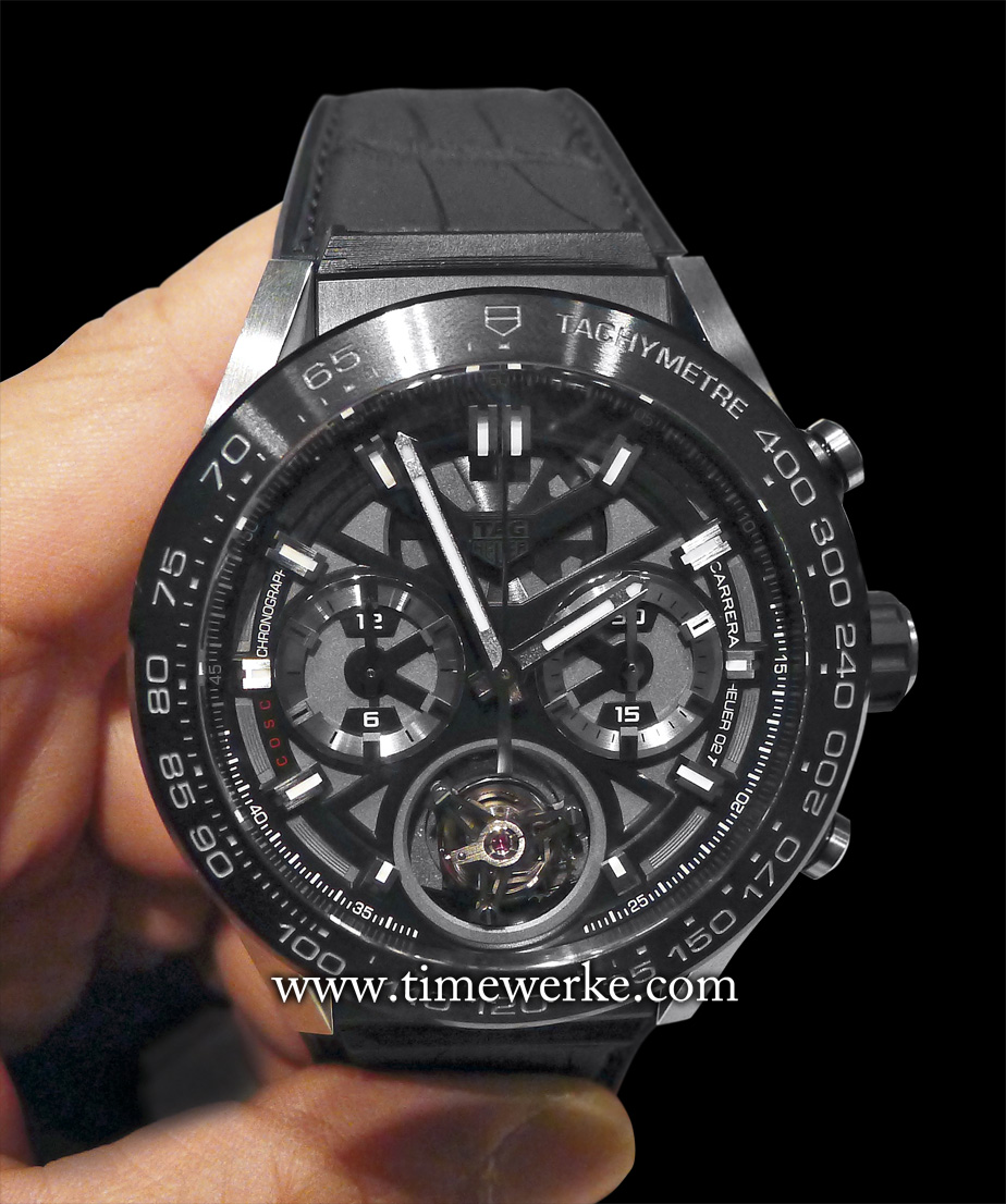 TAG Heuer's Carrera Heuer-02T chronograph with tourbillon explained. |  TIMEWERKE